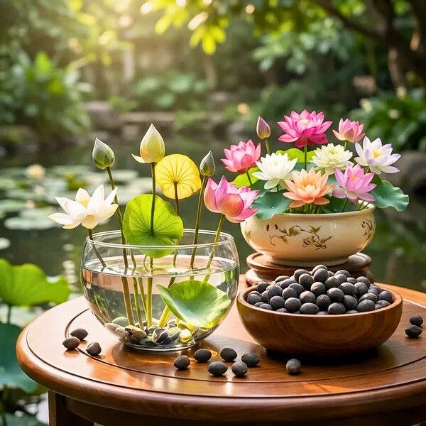 Bonsai lotus flower seeds