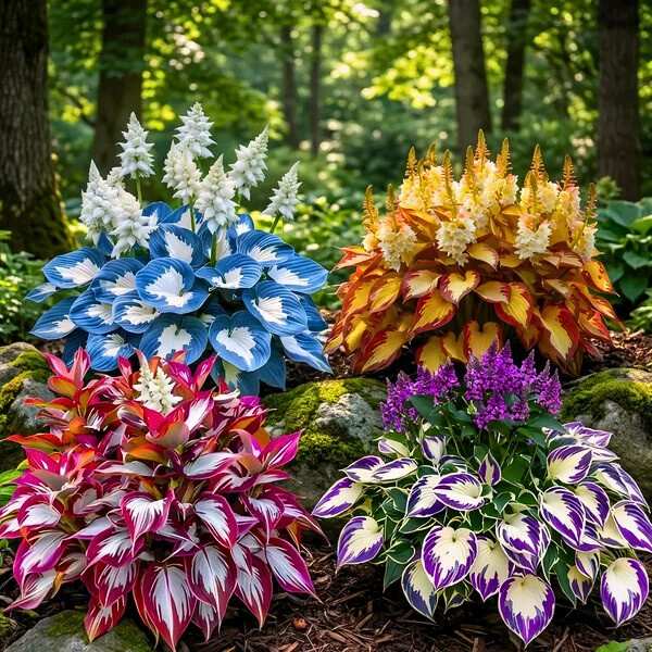 Hosta Flower Seeds for Shaded Garden Areas