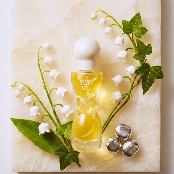 Elegant Silver Ball Perfume