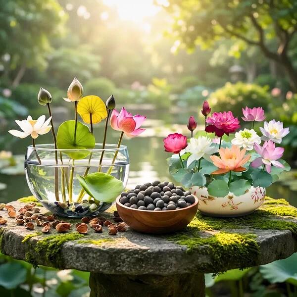 Bonsai lotus flower seeds