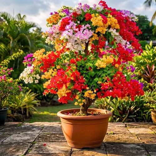Mixed Color Bougainvillea Flower Seeds
