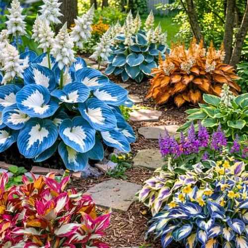 Hosta Flower Seeds for Shaded Garden Areas