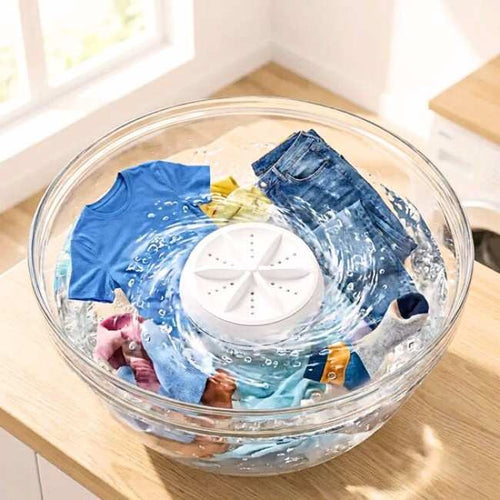 Portable Ultrasonic Mini Washing Machine