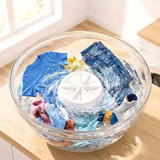 Portable Ultrasonic Mini Washing Machine