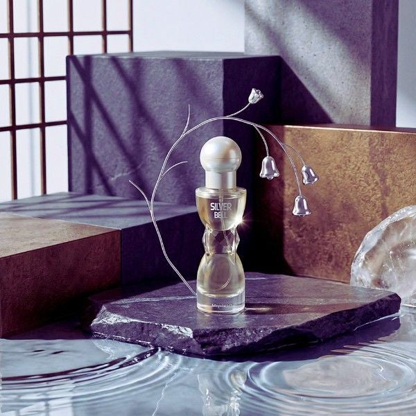 Elegant Silver Ball Perfume