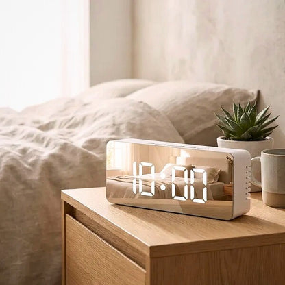 Smart LED Mirror Alarm Clock
