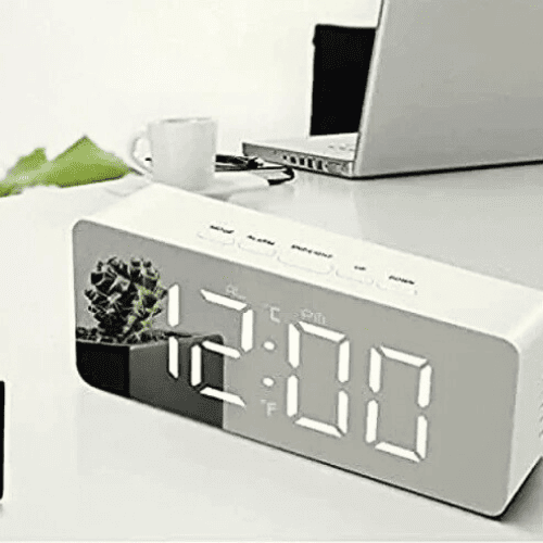 Smart LED Mirror Alarm Clock
