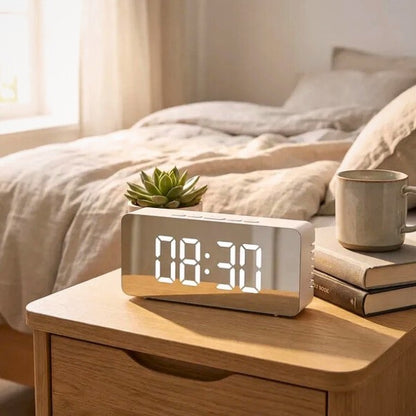 Smart LED Mirror Alarm Clock
