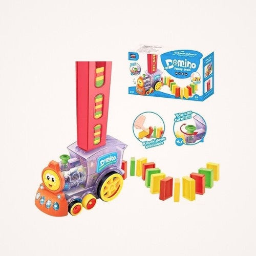 Train Toy Domino Set for Kids