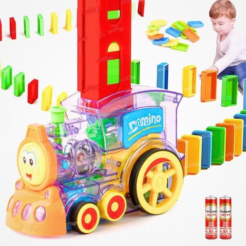 Train Toy Domino Set for Kids
